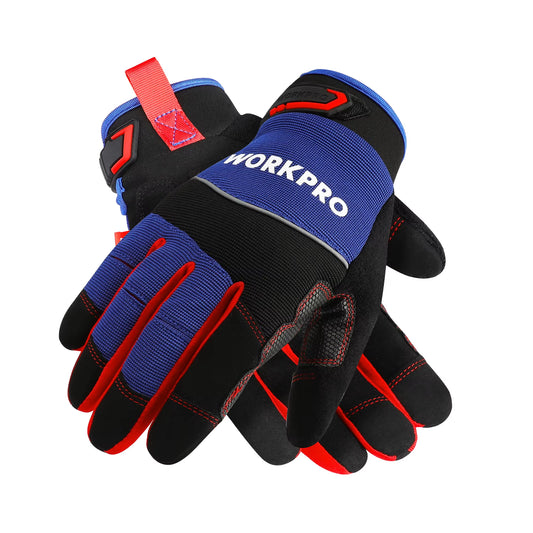 Touchscreen Full Finger Work Gloves – Durable, Non-Slip, Breathable & Compatible with All Devices