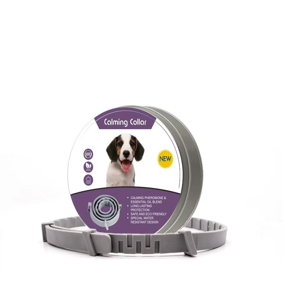 Your Pet’s Calm 🐾 – Anxiety-Relief Collar 😺🐶