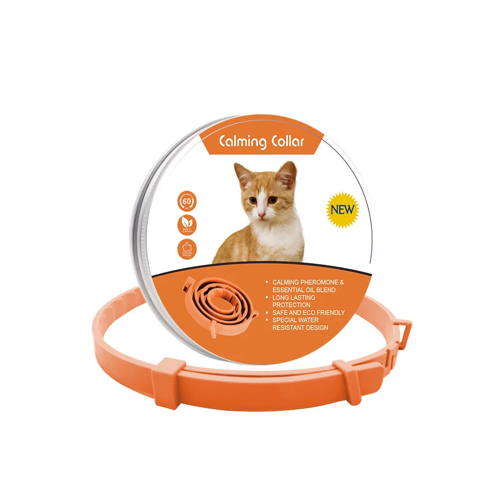 Your Pet’s Calm 🐾 – Anxiety-Relief Collar 😺🐶