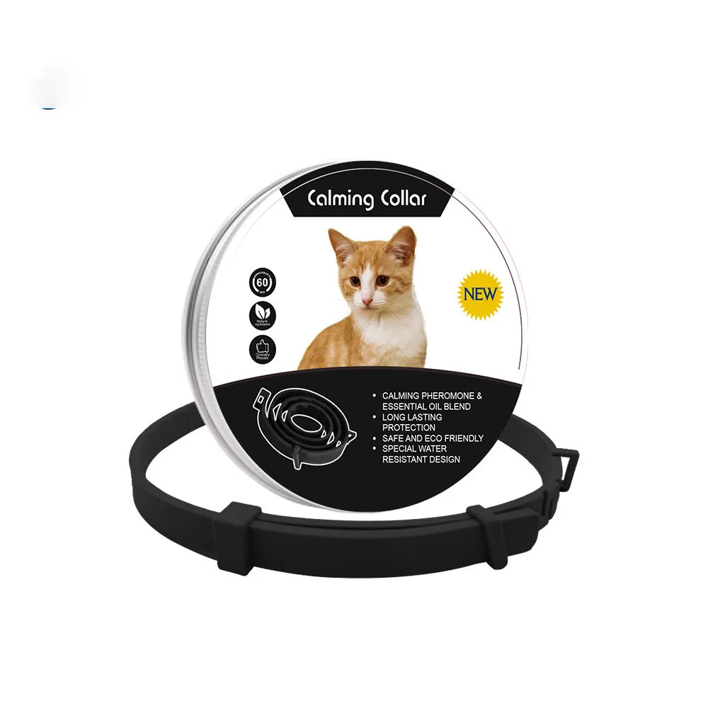 Your Pet’s Calm 🐾 – Anxiety-Relief Collar 😺🐶