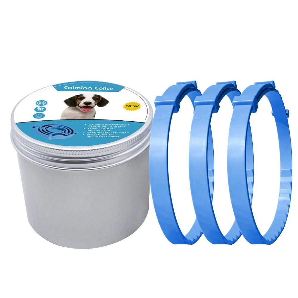 Your Pet’s Calm 🐾 – Anxiety-Relief Collar 😺🐶