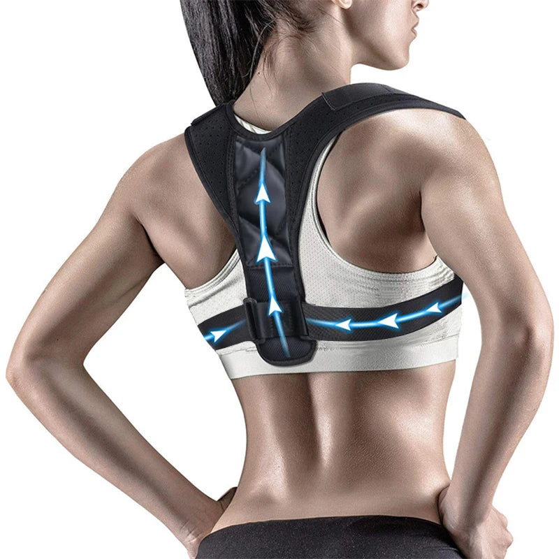 Enhance Your Posture: Unisex Back Correction Belt for Hunchback and Sitting Support