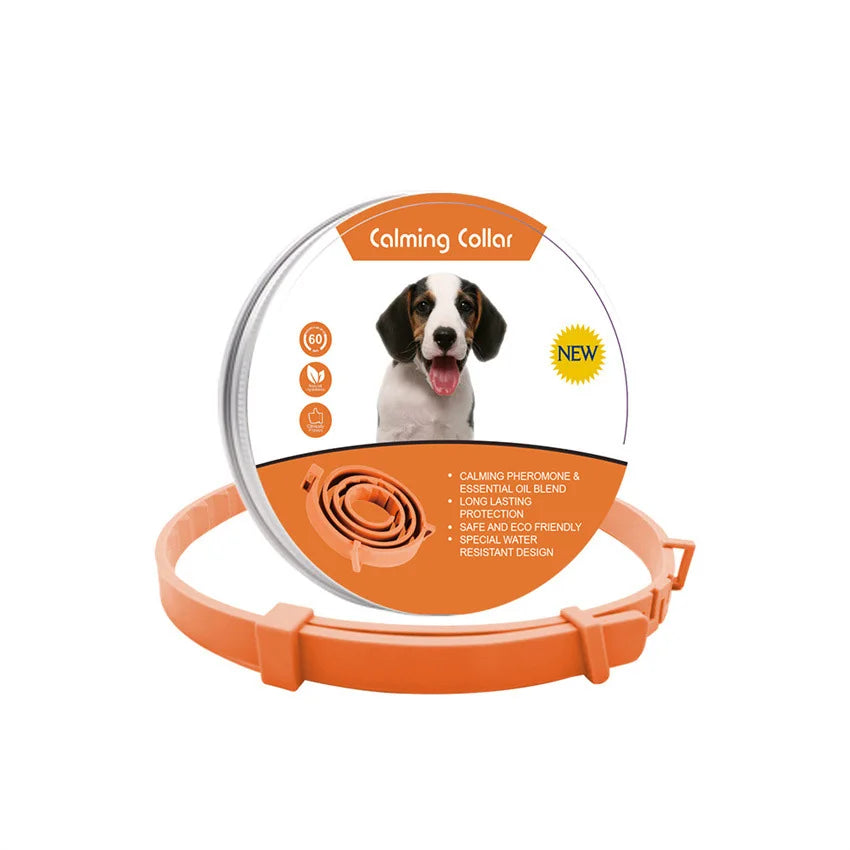 Your Pet’s Calm 🐾 – Anxiety-Relief Collar 😺🐶