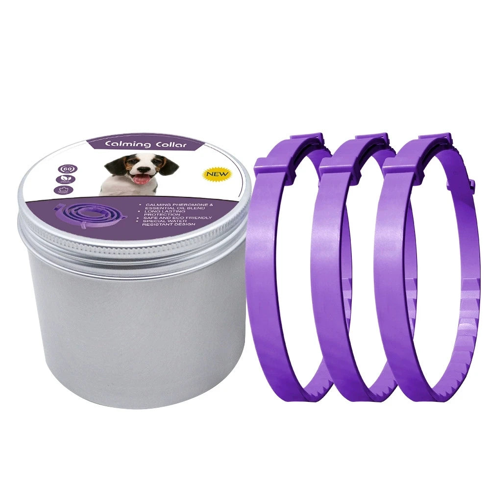 Your Pet’s Calm 🐾 – Anxiety-Relief Collar 😺🐶