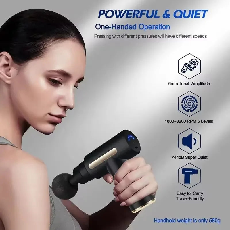 The power in your hands – Professional massage gun for ultimate relief!