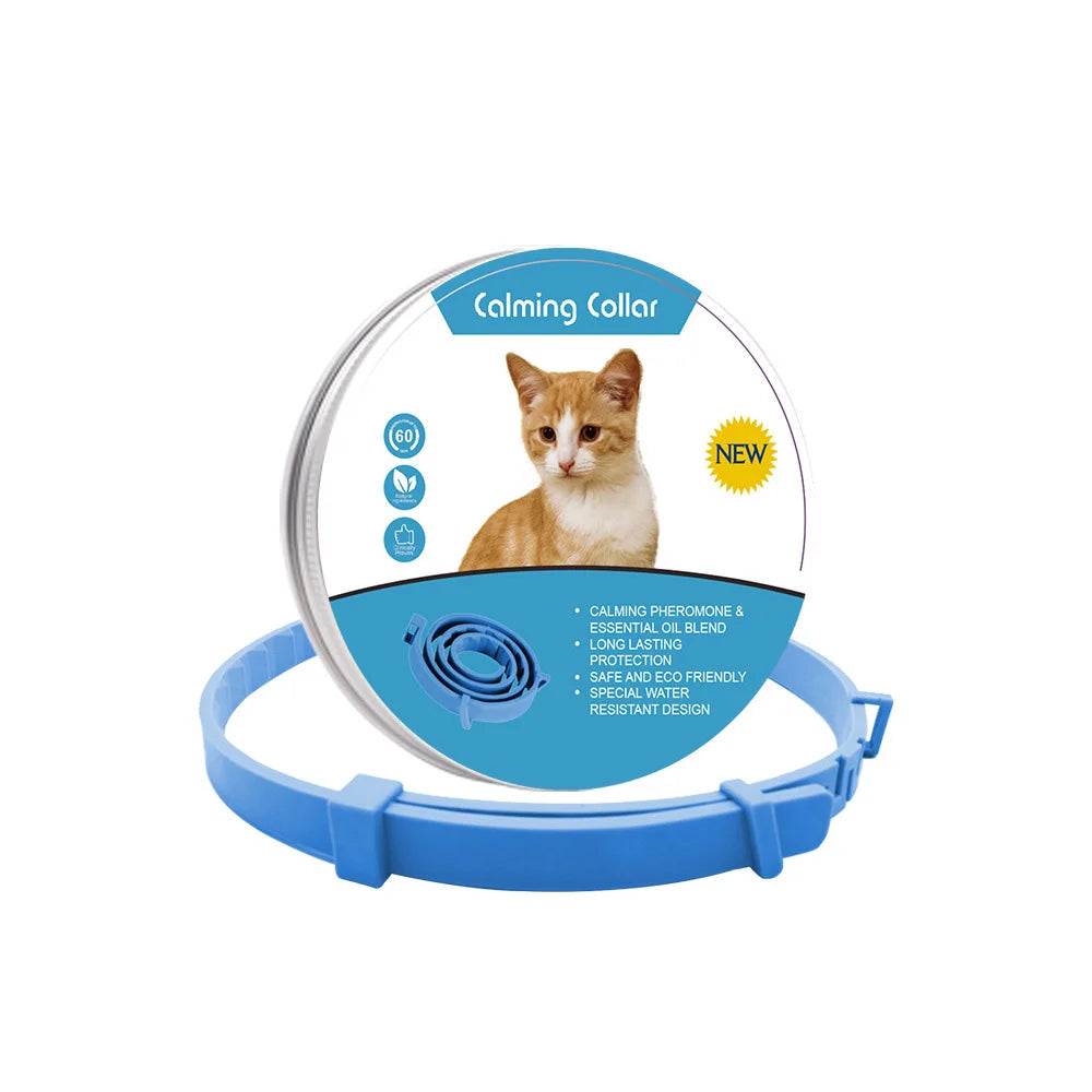 Your Pet’s Calm 🐾 – Anxiety-Relief Collar 😺🐶