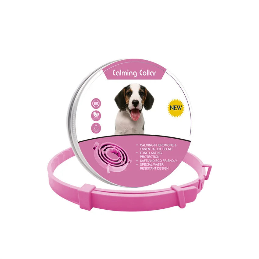 Your Pet’s Calm 🐾 – Anxiety-Relief Collar 😺🐶