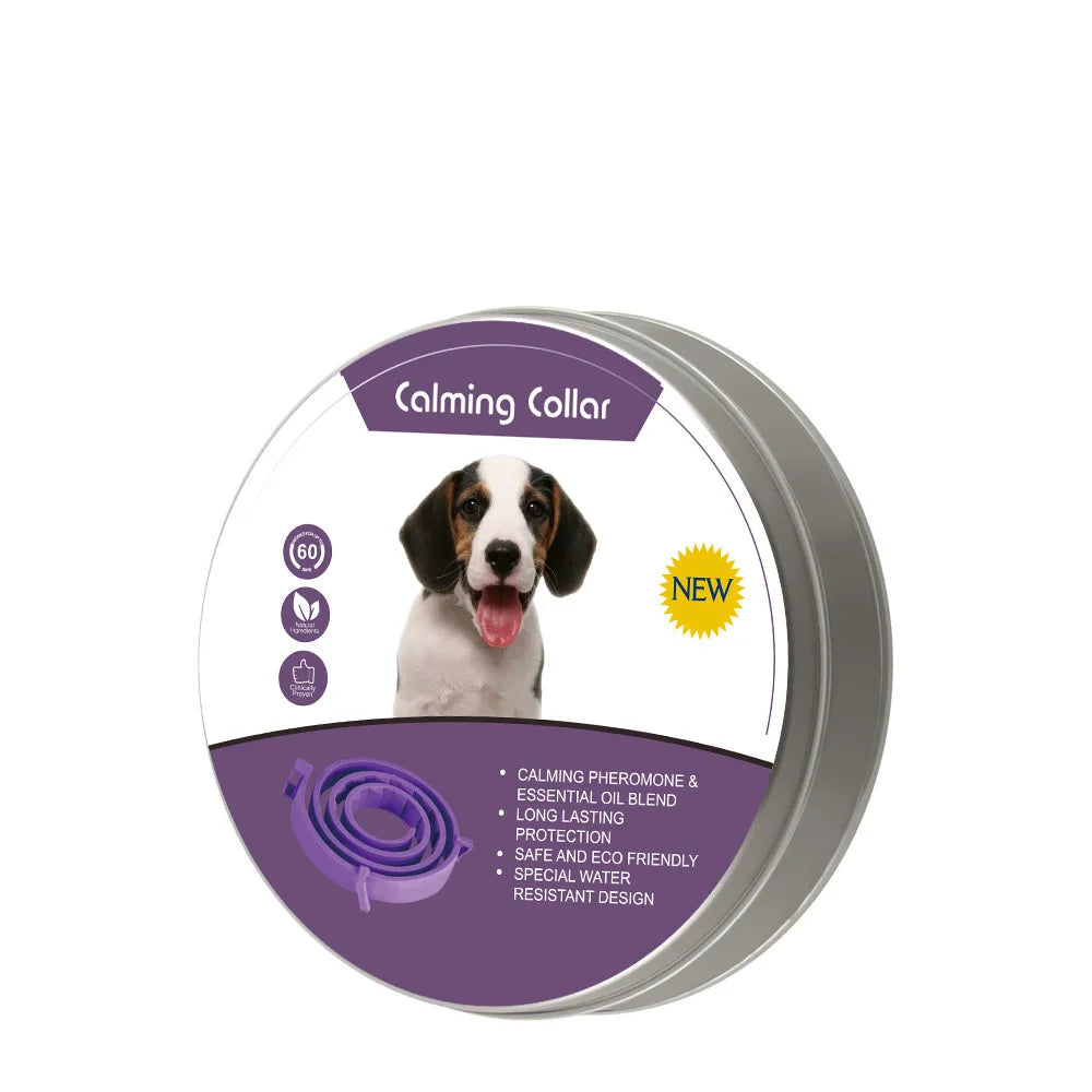 Your Pet’s Calm 🐾 – Anxiety-Relief Collar 😺🐶