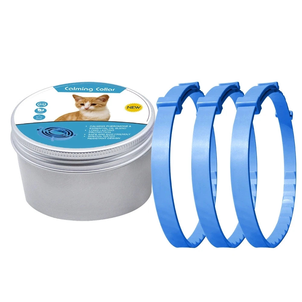 Your Pet’s Calm 🐾 – Anxiety-Relief Collar 😺🐶